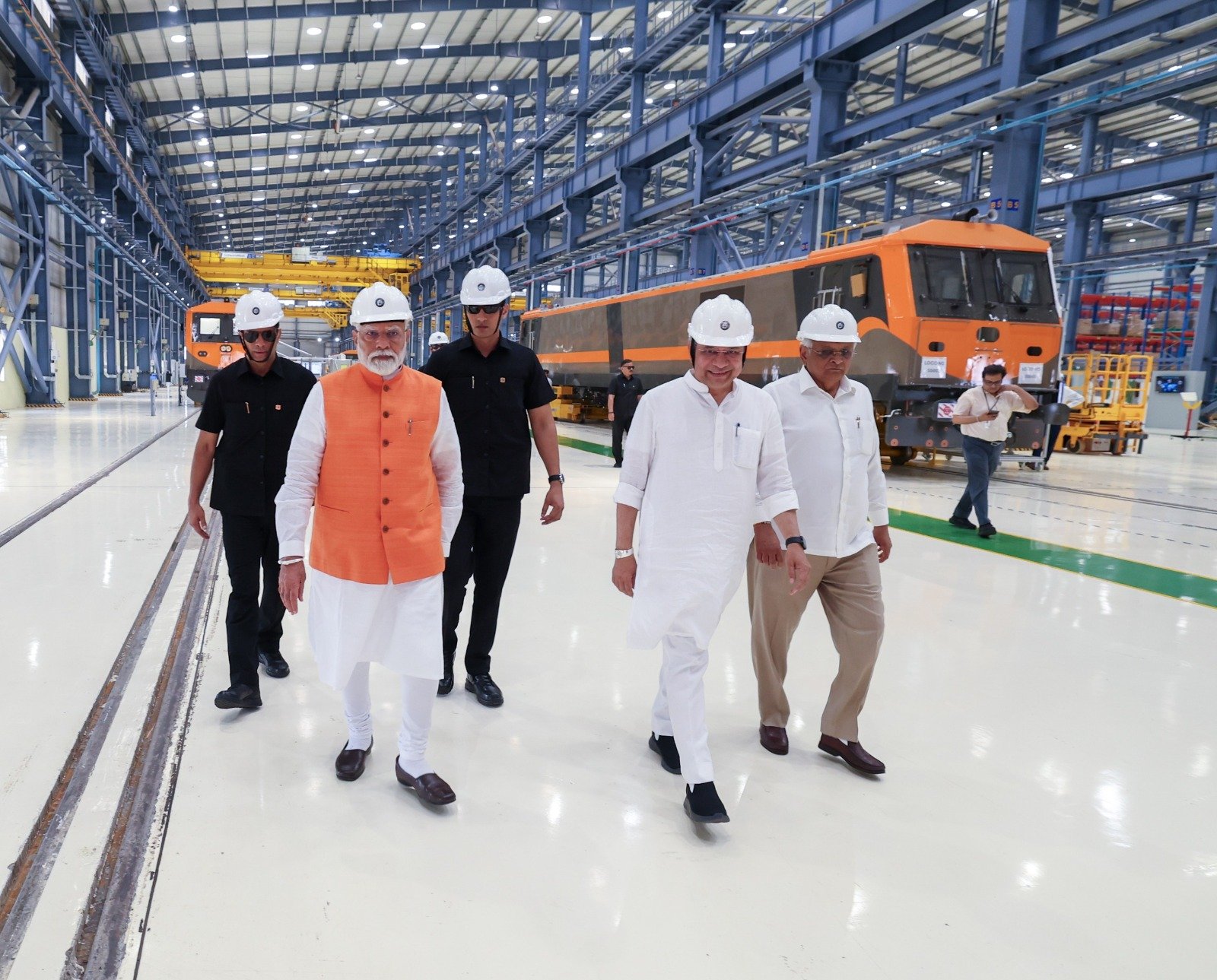 Locos from Dahod, Gujarat to the World: PM Modi opens Railways’ new manufacturing hub